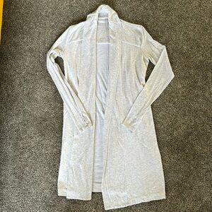 Athleta cardigan Size XS heather gray